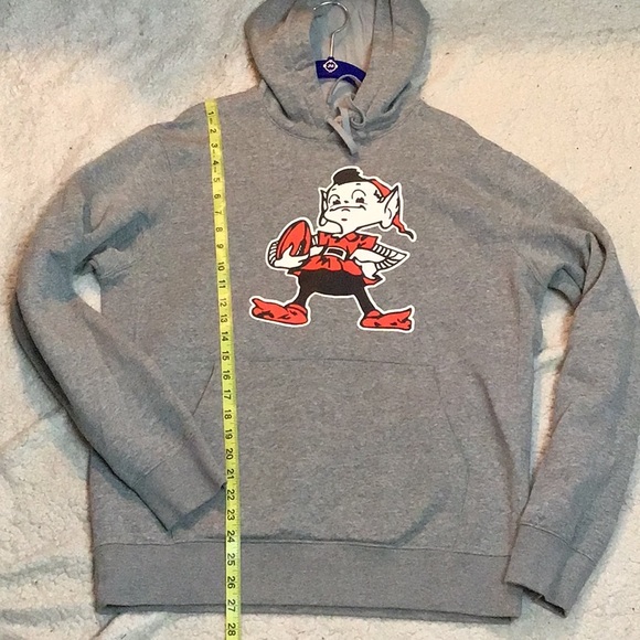 Nike 🏈 Cleveland Browns hoodie brownie - Picture 8 of 11